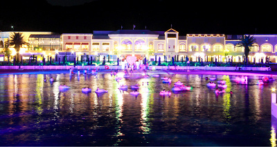 ラグーナテンボス/ジョイアマーレの浜辺