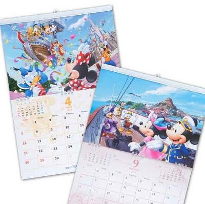 2019】ディズニーのカレンダー&スケジュール帳！壁かけ・卓上