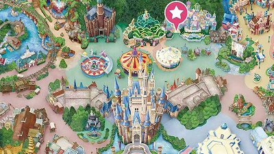 イッツ・ア・スモールワールドの地図