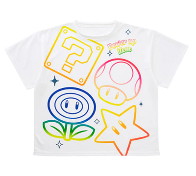 マリオアイテムTシャツ