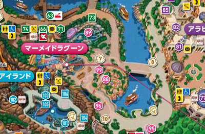 マーメイドラグーンのポップコーン販売場所