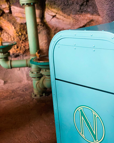 ミステリアスアイランドのトラッシュカン