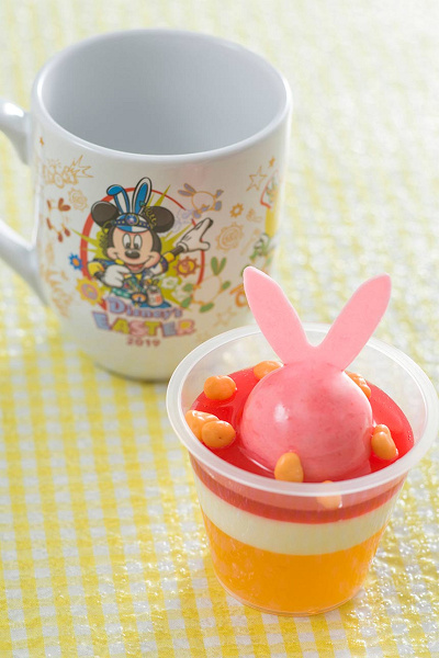 オレンジゼリー＆バニラムース