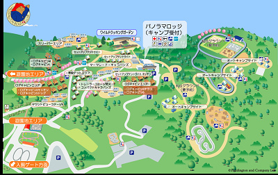 PICAさがみ湖場内マップ