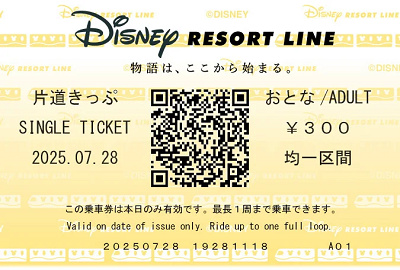 二次元コード対応の普通きっぷ