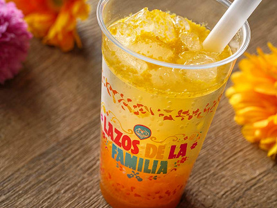 「リメンバー・ミー」ドリンク（オレンジ＆マンダリンオレンジ）