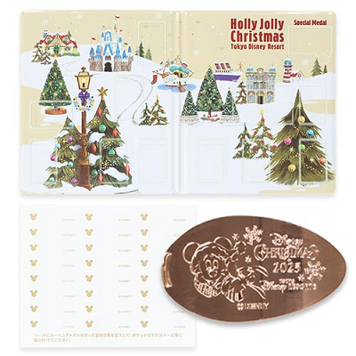 スーベニアメダルブック メダル付(クリスマスグッズ2025)
