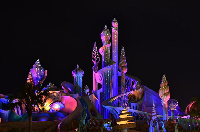 リトルマーメイドの世界☆ディズニーシー「マーメイドラグーン」の背景