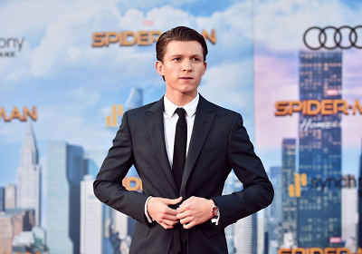 『スパイダーマン』でピーター・パーカーことスパイダーマン役を演じたトム・ホランド