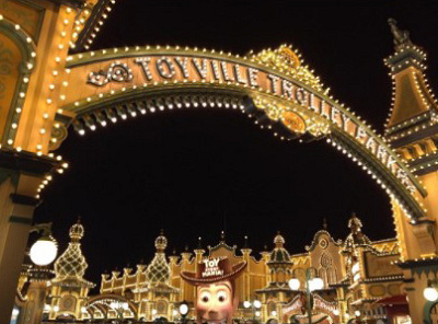 トイ・ストーリー・マニア！ 夜の風景