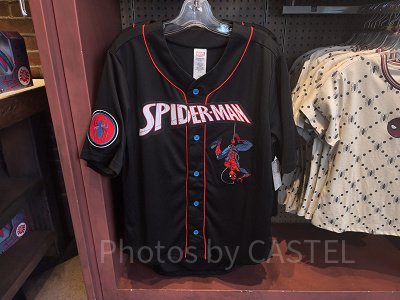 アナハイムディズニー服：スパイダーマンユニフォーム（表）
