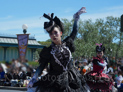 スプーキー”Boo!”パレードのダンサー（2023年撮影）