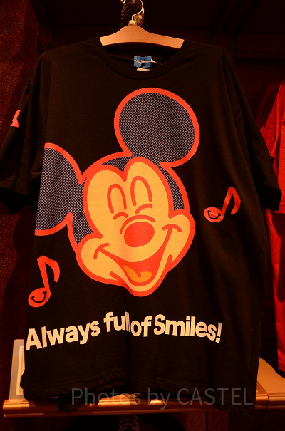 ニコニコミッキーTシャツ
