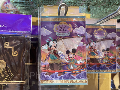 ポストカード表 ディズニーシー21周年グッズ