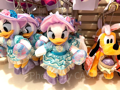 デイジーぬいぐるみバッジ（2022年ディズニーイースターグッズ）