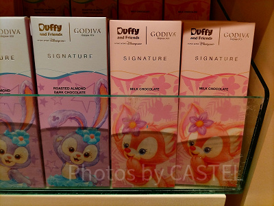 香港ディズニーダッフィー＆フレンズグッズ：【GODIVA】チョコレートバー