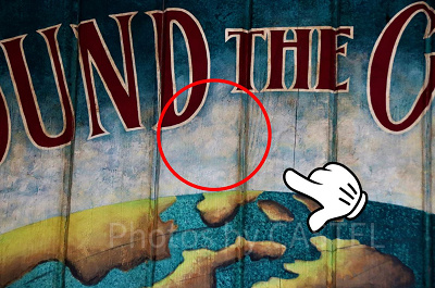 雲がミッキーに…？