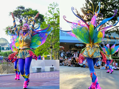 写真解説】ドリーミング・アップ！のダンサー衣装！フロート順の