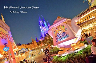 シンデレラ城が綺麗に撮れるスポット