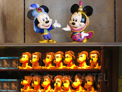 アブーズ・バザールの景品のフィギュアとぬいぐるみ