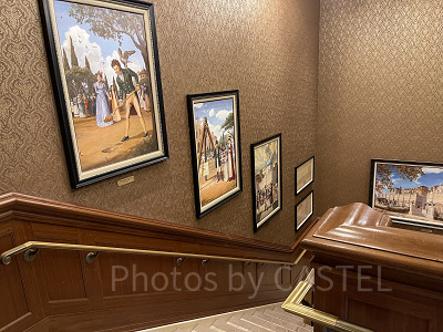 プレミアアクセスの場合の通路（ソアリン）