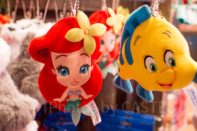 アリエル＆フランダーぬいぐるみバッジセット