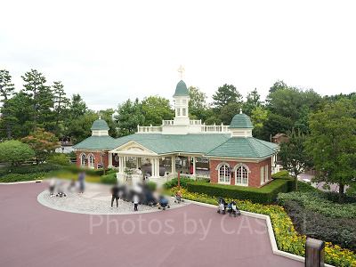 蒸気船マークトウェイン号の乗り場周辺