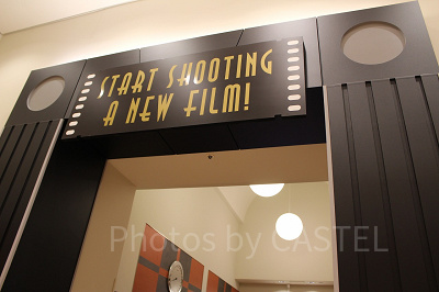 アールデコ調のエレベーターホール