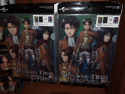 進撃の巨人クリアファイルセット