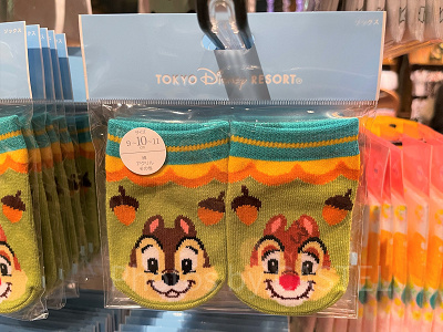 ベビーソックス（チップ&デール）