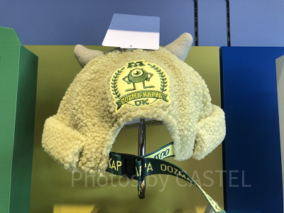 ウーズマカッパキャップ裏側（ディズニーモンスターズユニバーシティグッズ）