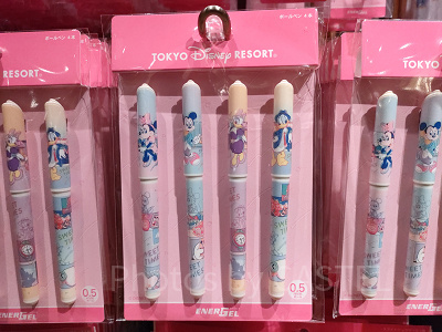 ディズニーSWEET TIMESグッズ：ボールペン〈エナージェル〉セット