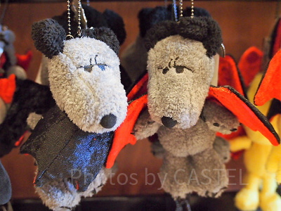 コウモリスヌーピーぬいぐるみキーチェーン