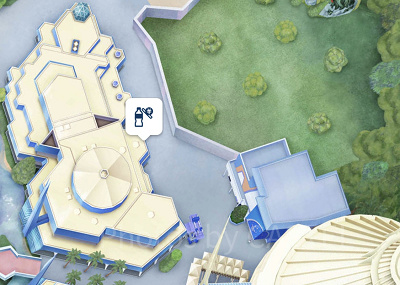 ベイマックスの自動販売機の場所