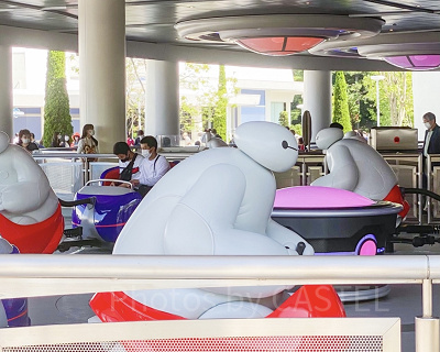 ベイマックスのハッピーライドの混雑状況や待ち時間