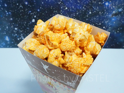 チェダーチーズ味のBBポップコーン