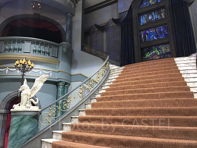 美女と野獣の城の内部