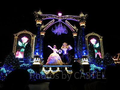 美女と野獣のフロート