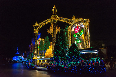 美女と野獣フロート