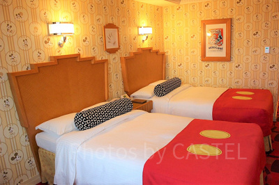 ディズニーアンバサダーホテルのベッドメイキング