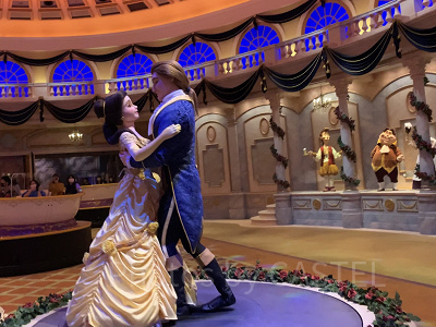 ベルと王子のダンスシーン