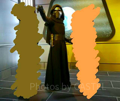 カイロ・レンもベイダー卿も待機列がガラガラでヒマそうでした