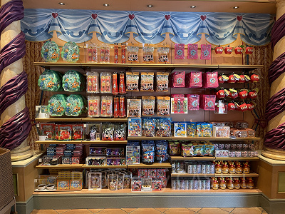 キャンディーやスナック