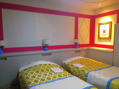 サンルートプラザ東京のキャッスルルーム。まるでパークにいるようなかわいさです！