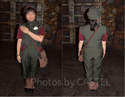 センター・オブ・ジ・アースキャストのコスチューム