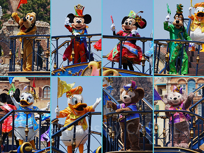 レッツ・セレブレイト・ウィズ・カラーの登場キャラクター