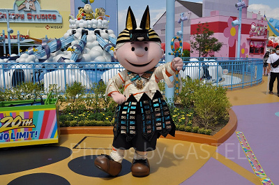 ハロウィンコスチュームのチャーリーブラウン