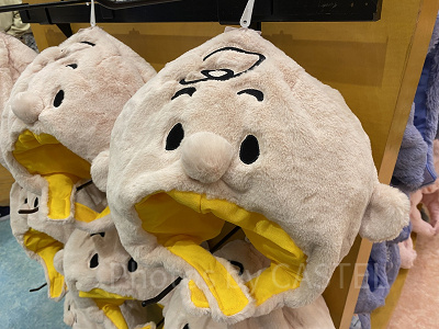 チャーリーブラウンぬいぐるみハット