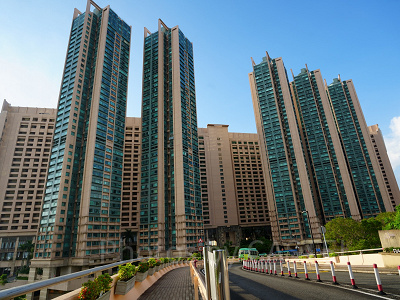 香港ディズニー周辺格安ホテル：ランブラーガーデンホテルへの徒歩ルート③