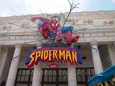 USJでスパイダーマングッズをチェック！